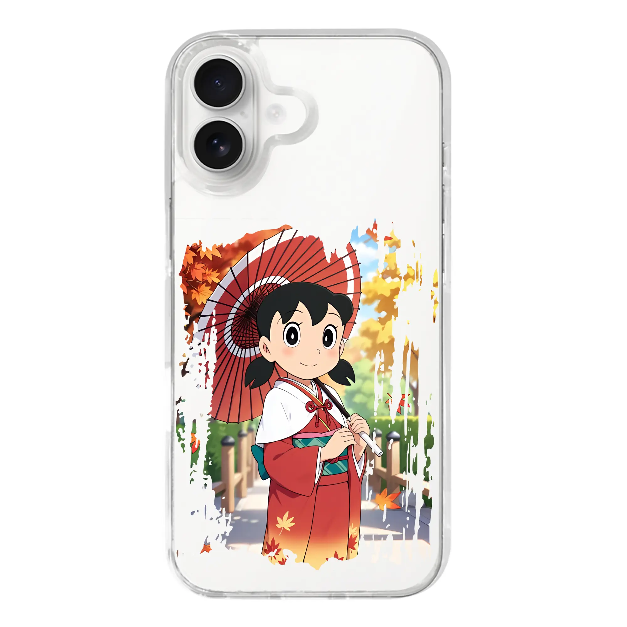 ドラえもん グッズ 源 静香 - iPhone 17シリーズ 透明スマホケース – 薄型・耐衝撃・精密フィット保護カバー